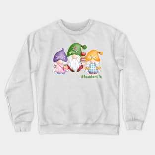 Christmas Teacher: Inspiring Bright Futures Crewneck Sweatshirt